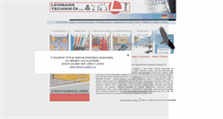 Desktop Screenshot of lehman.cz